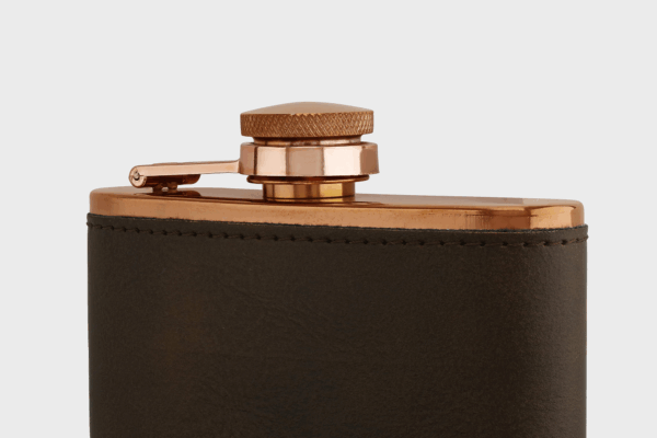 Copper Hip Flask Set with Funnel & Shot Cups - Image 4