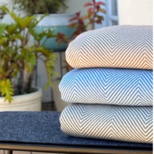 Humble Hilo Herringbone Throw, Bedspread Sizing
