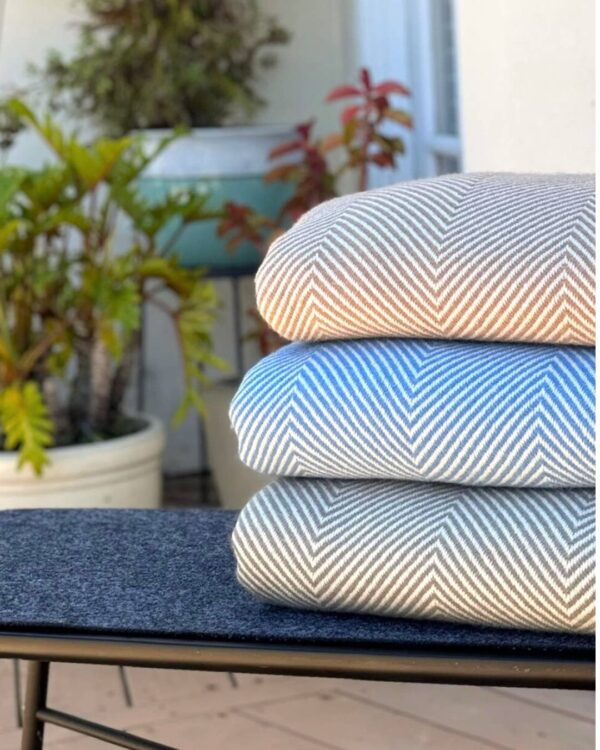 Humble Hilo Herringbone Throw, Bedspread Sizing