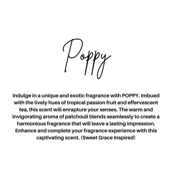 POPPY | WAX MELT | EVERYDAY - Image 4