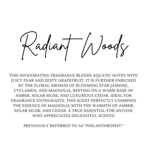 RADIANT WOODS | SPRING | WAX MELT