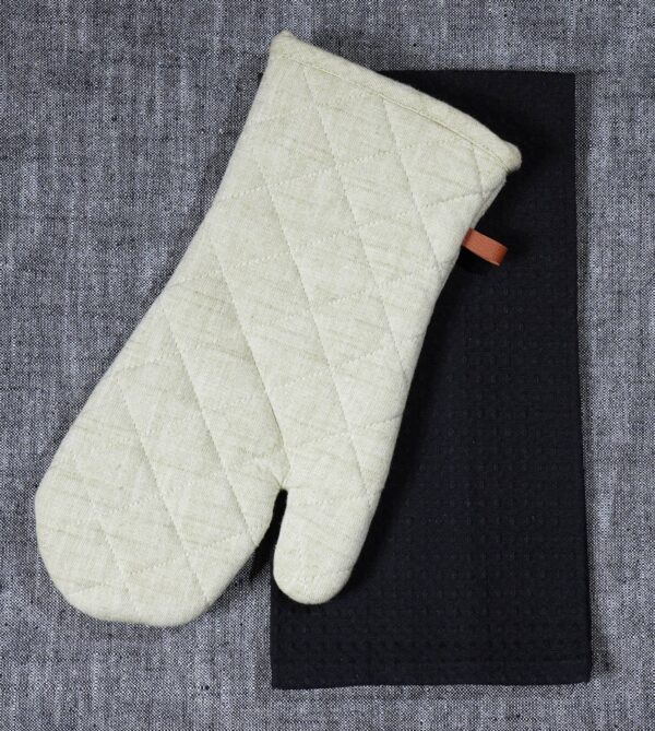 3Pc Baking Gift Set : Mitt/Waffle Towel/Spatula - Image 8