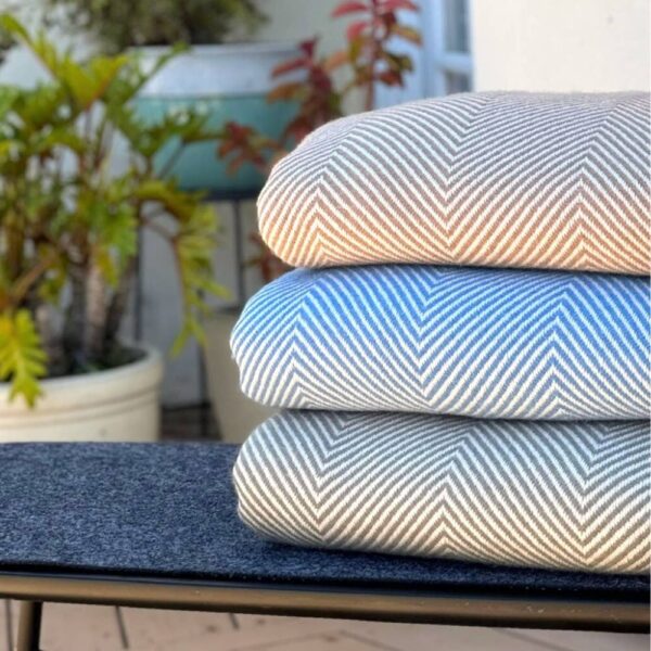 Humble Hilo Herringbone Throw, Bedspread Sizing - Image 4