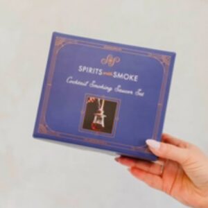 Cocktail Smoking Saucer Set