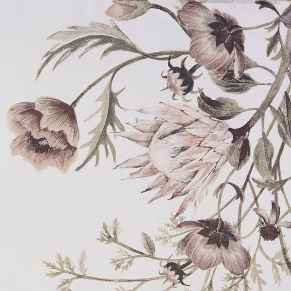 Blush Floral Shower Curtain - Image 2