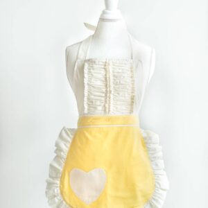 A Vintage Darling apron in yellow