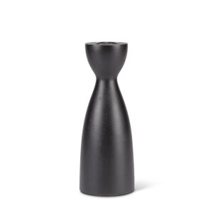 Md Curvy Taper Holder-Blk-7.5" H