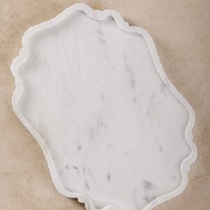 Cascade Marble Tray - 14" L x 10" W