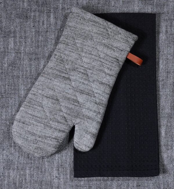3Pc Baking Gift Set : Mitt/Waffle Towel/Spatula - Image 4