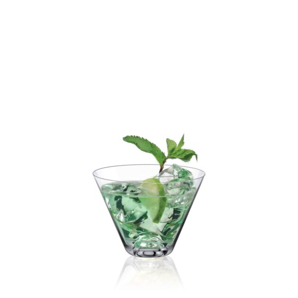 RONA Set Of Four Drink Master Stemless Martini | 12 oz. | - Image 2