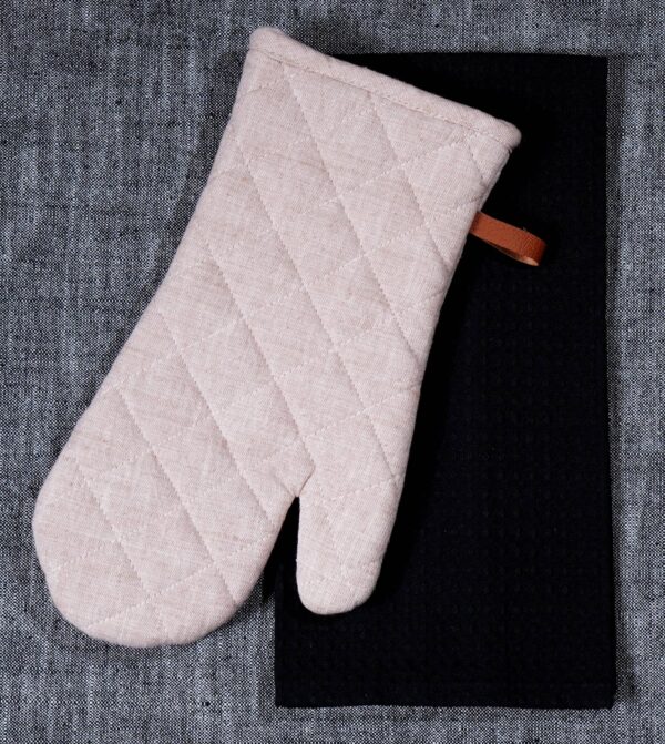 3Pc Baking Gift Set : Mitt/Waffle Towel/Spatula - Image 6