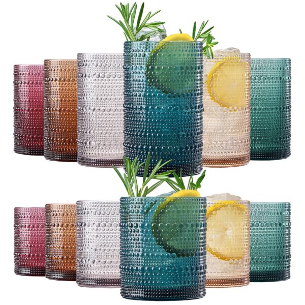 Set Of 6 Classic Acrylic Unbreakable Reusable Plastic Drinking Glass - Image 3